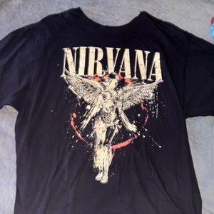 Nirvana black Tee
